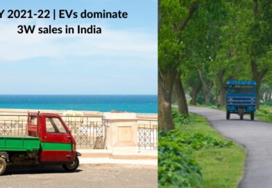 Electric 3Ws make 47% of all three-wheelers sold in India in FY 2021-22