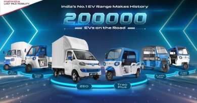 Mahindra Last Mile Mobility hits 2,00,000 EV sales in India’s commercial segment