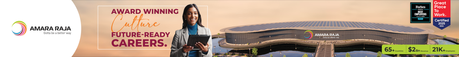 Amara Raja’s Pragmatic Route to Lithium-ion Cell Mass Production ...