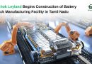 Ashok Leyland begins construction of battery pack manufacturing facility in Tamil Nadu