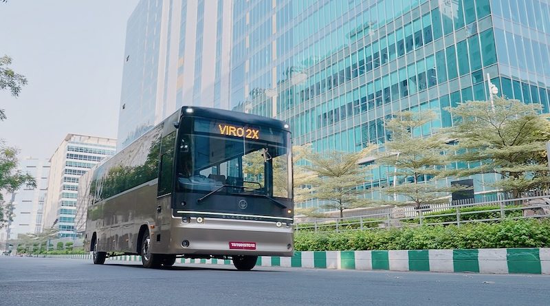 Hyderabad based Blackbuck EV unveils 9m electric bus platform VIRO 2X