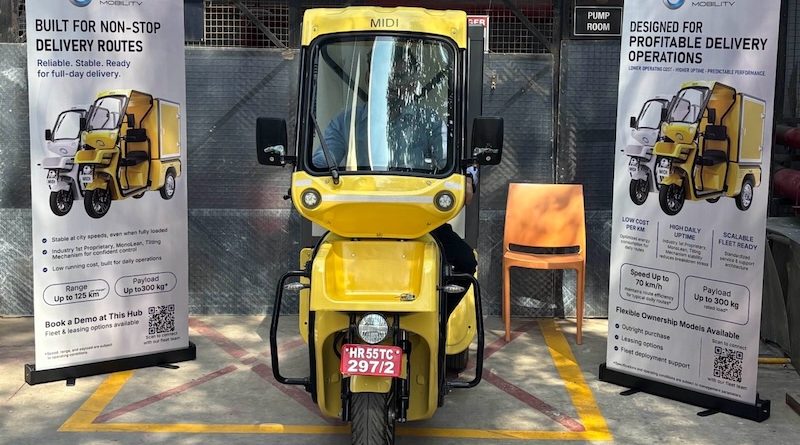 Metz Energy Enters Last-Mile Delivery Space with E-3W Midi TwoX