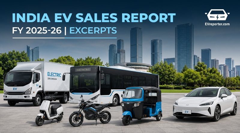 India Sold 25,50,865 Electric Vehicles Across Categories in FY 2025-26