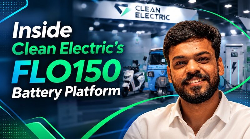 Clean Electric Deploys 3,000+ FLO150 Battery Packs for Electric L5 3Ws