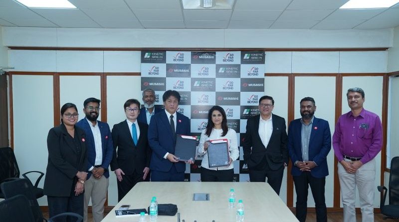 Musashi India signs LOI with Kinetic Green for 2W EV powertrain supply