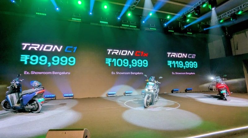 E3 Electric.AI Launches E3 TRION Electric Scooter, Priced from ₹99,999