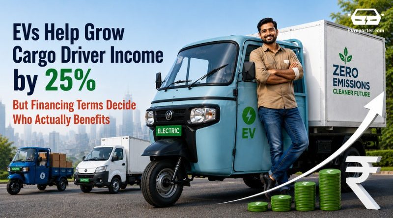 EVs Help Grow Freight Driver Income by 25% — But Financing Terms Decide Who Actually Benefits