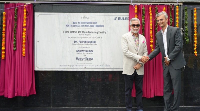 Euler Motors Inaugurates Dedicated 4W Manufacturing Line at Palwal, Haryana