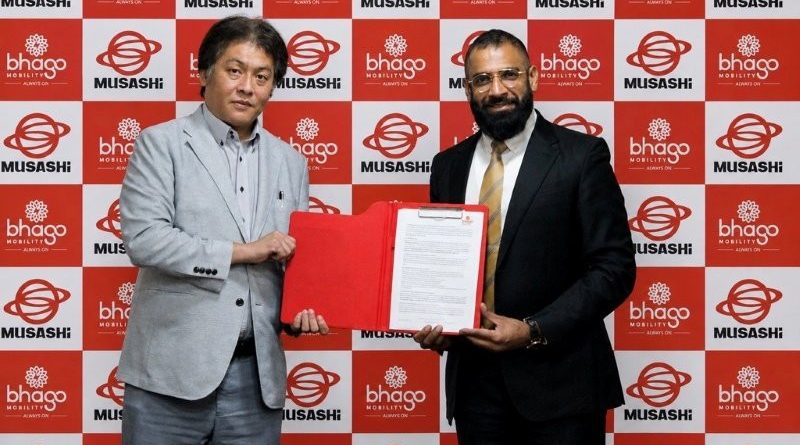 Musashi India Signs LOI with Bhago Mobility for 3W Electric Powertrain Supply