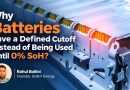 Why Batteries have a Defined Cutoff Instead of Being Used Until 0% SoH