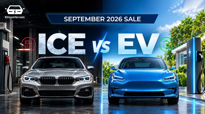 India ICE vs EV sales | For top 2W, 3W, 4W OEMs in September 2026